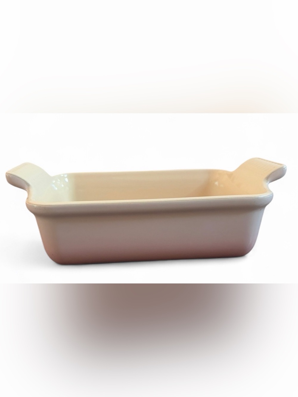 Le Creuset Pink Ombré Stoneware Casserole Dish Bakeware Cookware Kitchenware